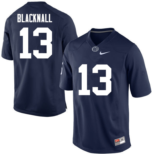 NCAA Nike Men's Penn State Nittany Lions Saeed Blacknall #13 College Football Authentic Navy Stitched Jersey ZOR6798XS